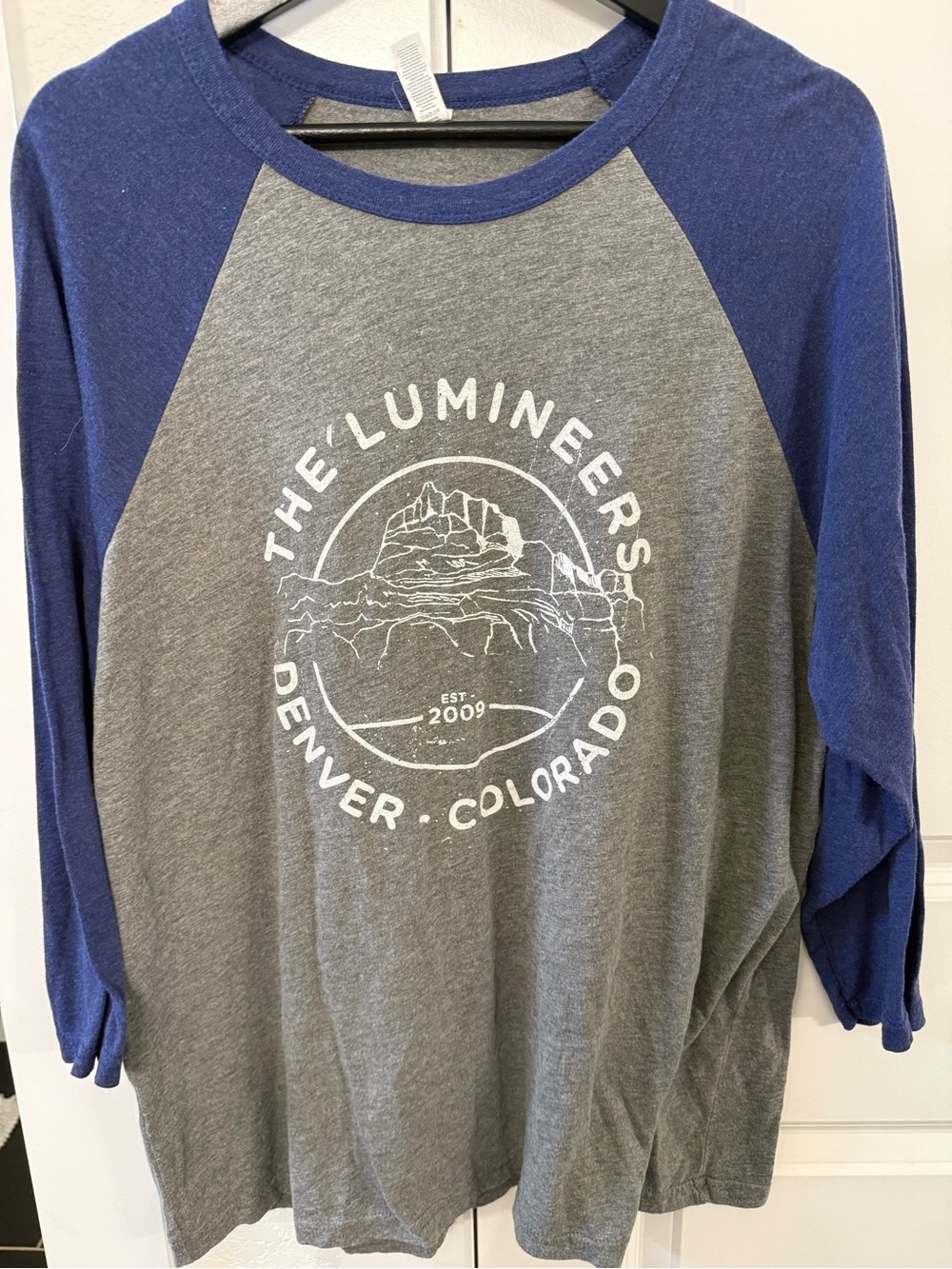 The Lumineers band baseball Tshirt